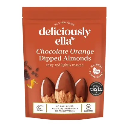 Vegan Chocolate Orange Almonds