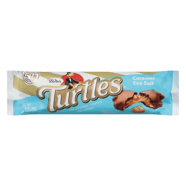 Turtles Caramel Sea Salt Nut Cluster Candy - 3 ct