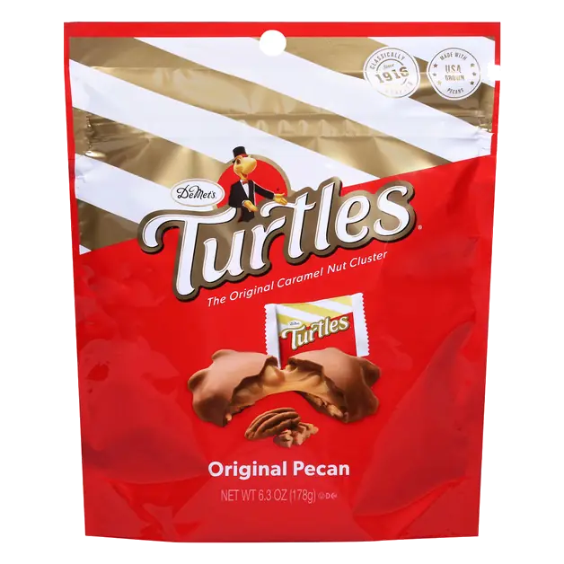 Turtles Original Chocolate Pecan Nut Cluster Candy