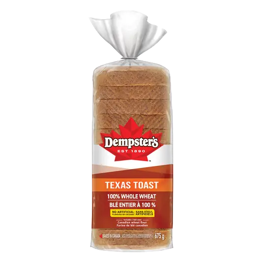 Dempster's Whole Wheat Bread Extra Thick 675 g