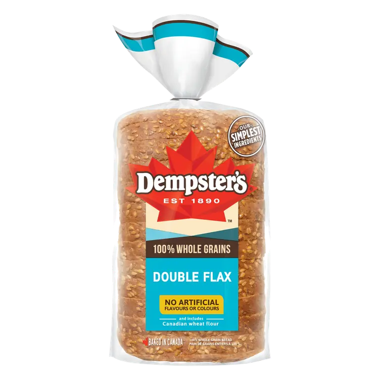 Bread 100% Whole Grains Double Flax 600 g