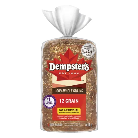 100% Whole Grains Bread 12 Grain 600 g