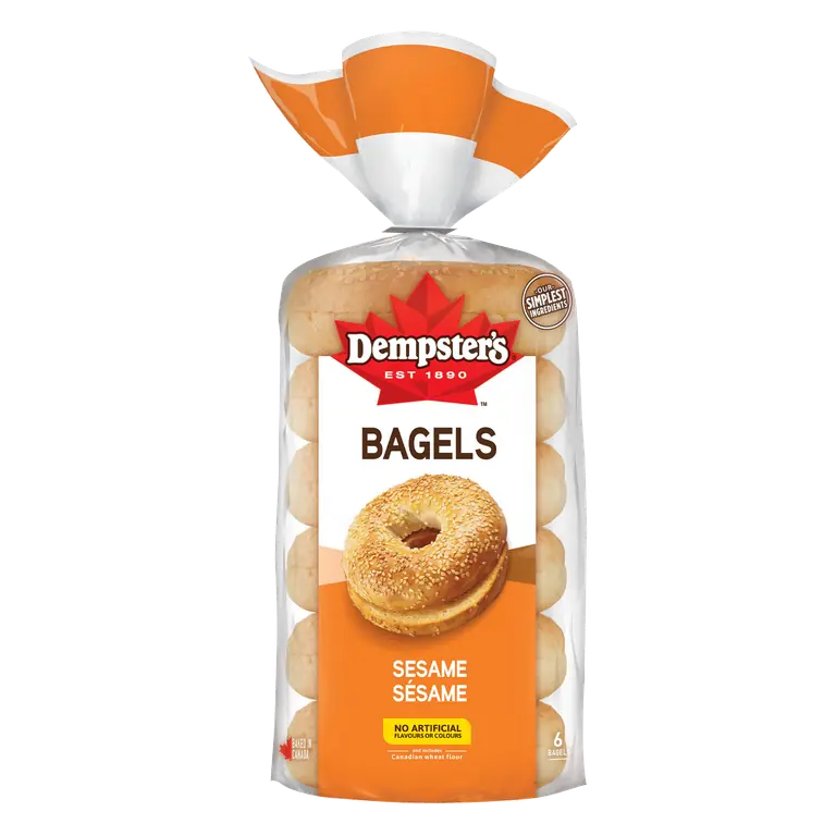 Sesame Bagels 6 Pack 450 g