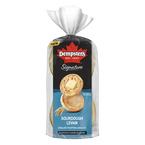 Dempster's Signature English Muffins Sourdough 6 x 57 g