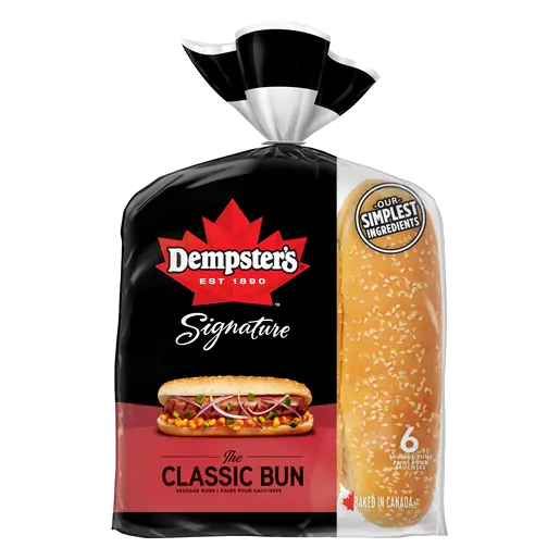 Signature Sausage Buns The Classic 6 Pack 432 g