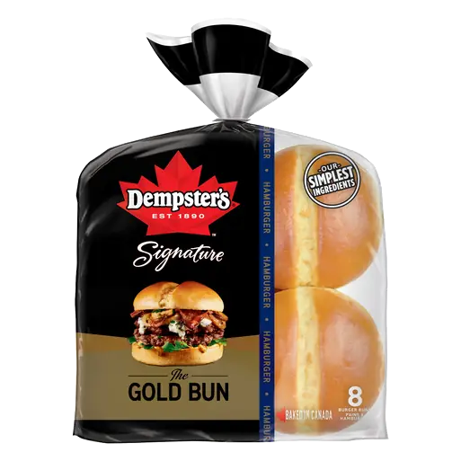 Signature The Gold Burger Buns 8 Pack