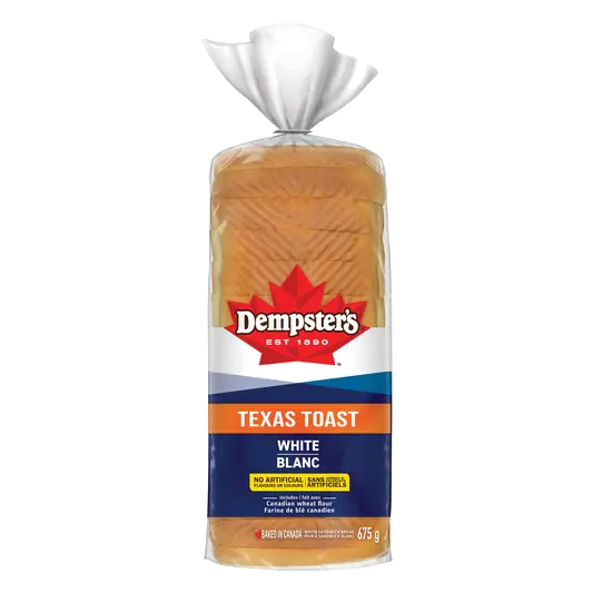Dempster's Thick Sliced Sandwich Bread White Texas Toast 675 g