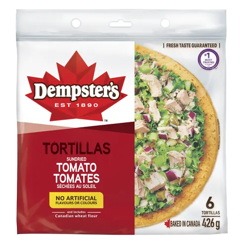 Tortillas Sundried Tomato Large 426 g