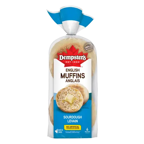 English Muffins Sourdough 6 x 57 g