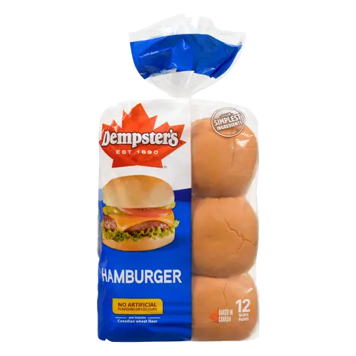 Hamburger Buns Original 12 Pack
