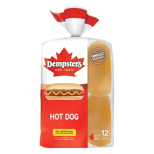 Hot Dog Buns Original 12 Pack