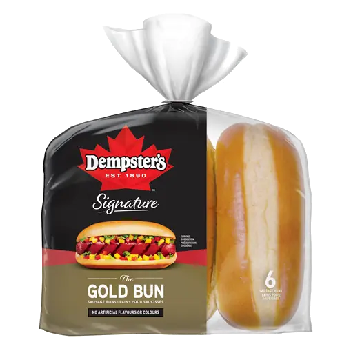 Signature The Gold Sausage Buns 6 Pack 426 g