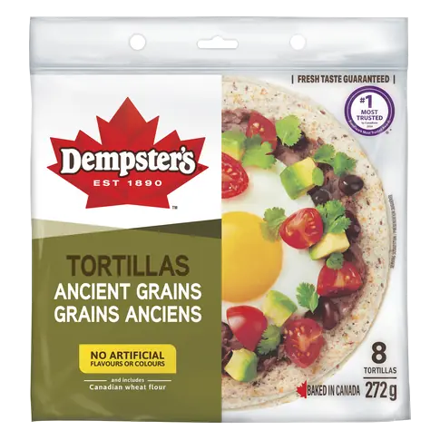 Tortillas Ancient Grains 7-Inch 272 g