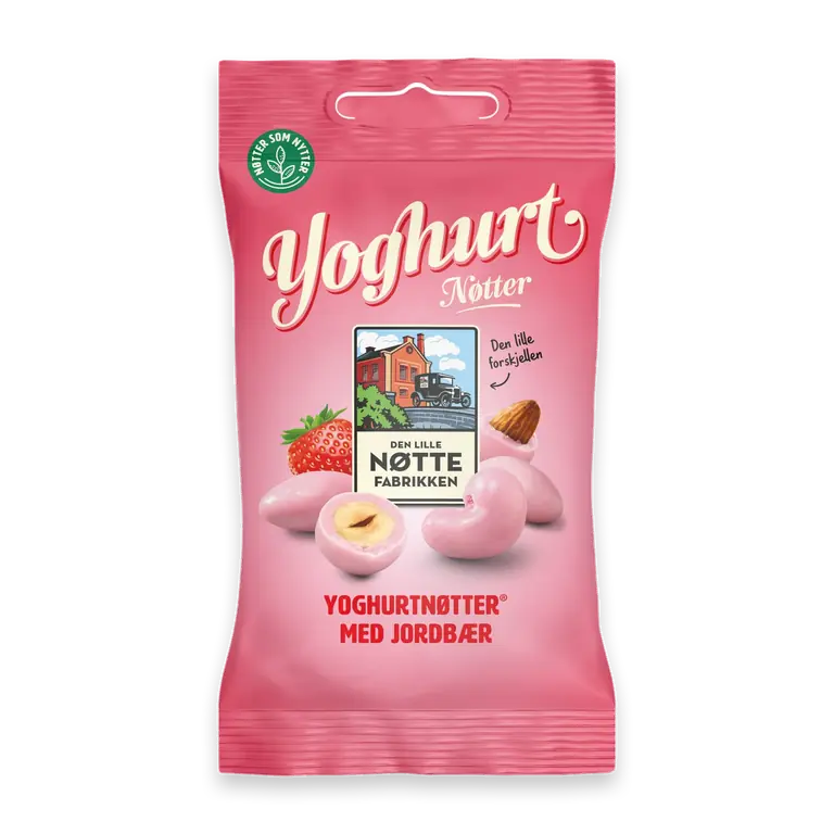 Yoghurtnötter Jordgubb