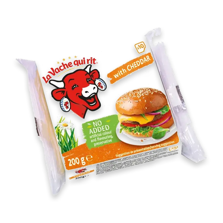 Hamburgerost Cheddar skivad 200g
