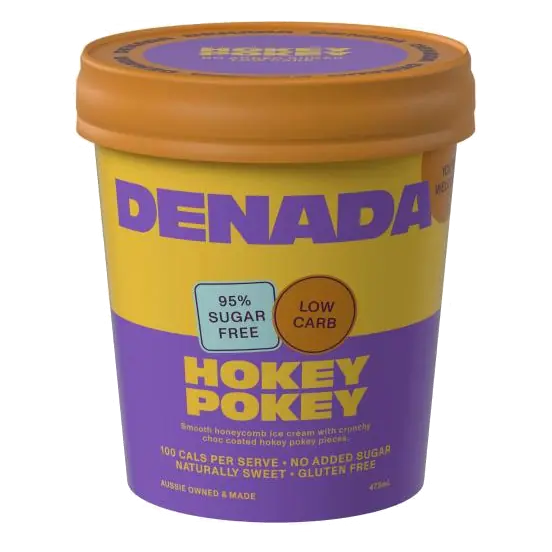 No Added Sugar Hokey Pokey Ice Cream