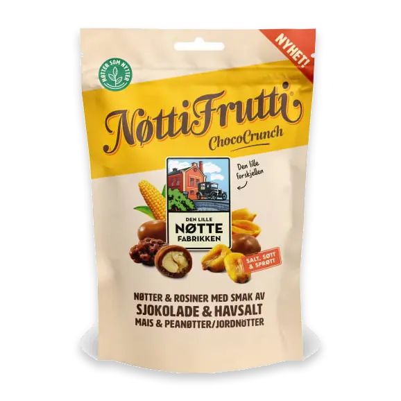 Choco Crunch Sjokolade Havsalt