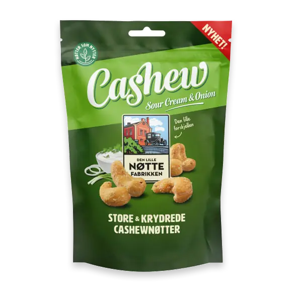 Sourcream Onio Cashewnötter