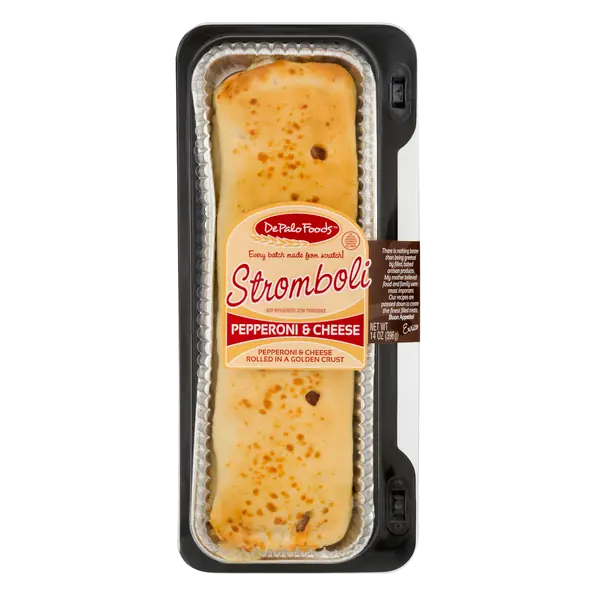 De Palo Foods Stromboli Pepperoni & Cheese