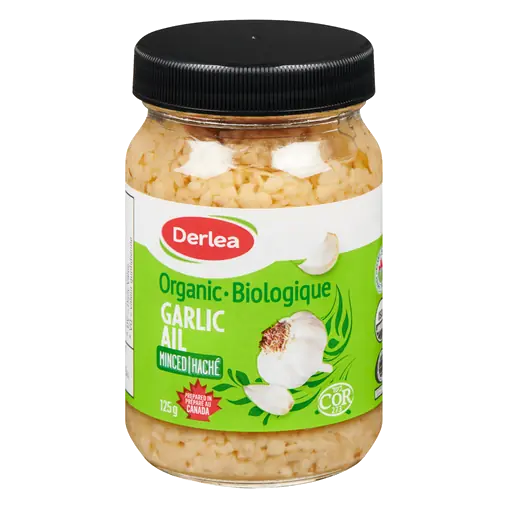 Organic Minced Garlic 125 g
