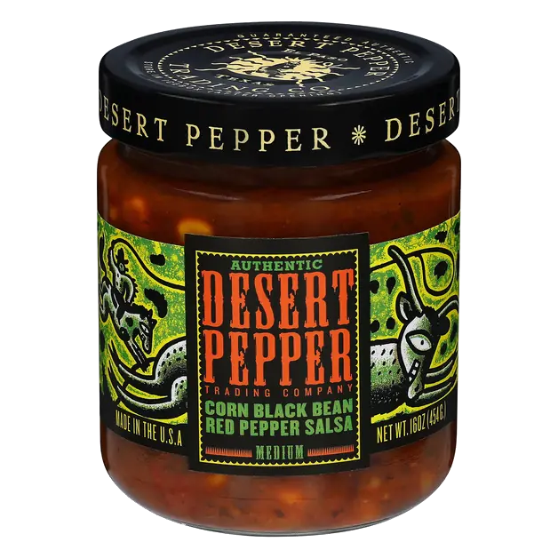 Medium Corn Black Bean Red Pepper Salsa