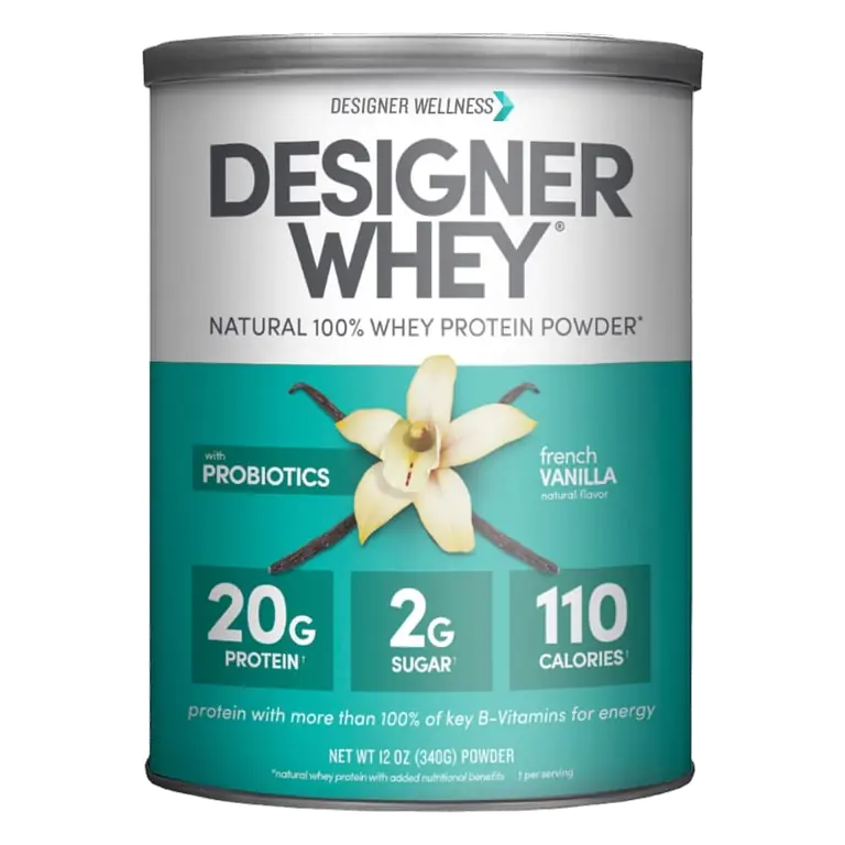 Natural 100% Whey Protein Powder, French Vanilla