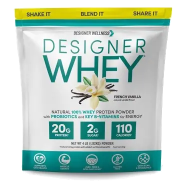 Designer Whey Protein 20 G Powder, French Vanilla