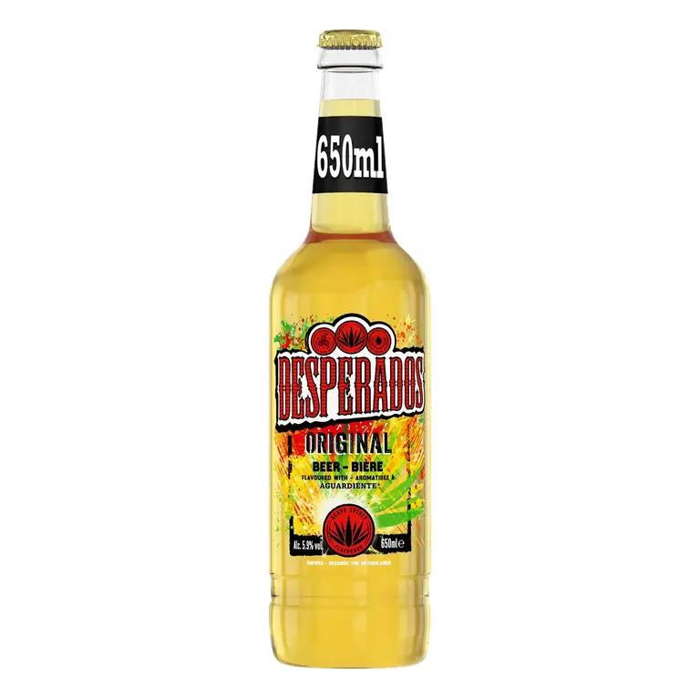 Tequila Lager Beer Bottle 650ml