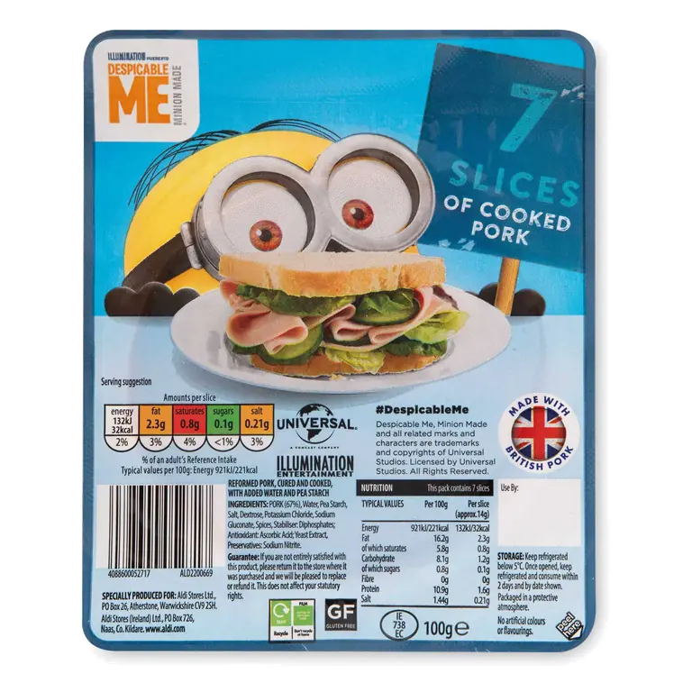 Minions Ham 7 Pack