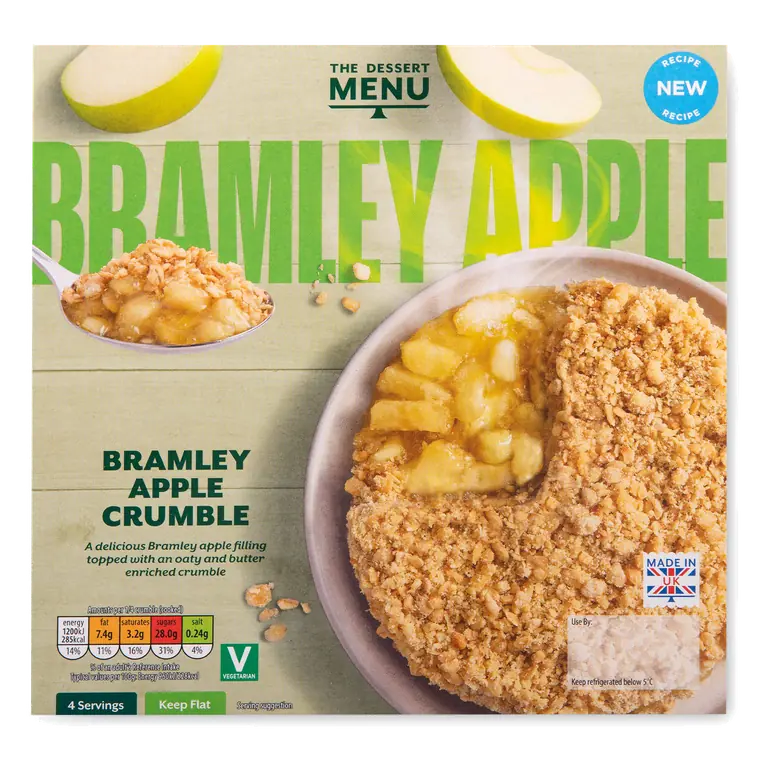 Bramley Apple Family Crumble