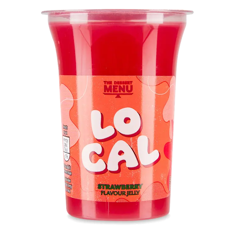 Lo Cal Strawberry Flavour Jelly Pot