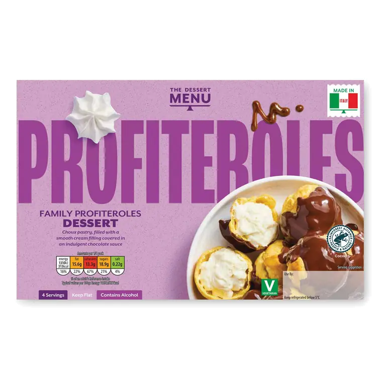 Profiteroles Italian Dessert