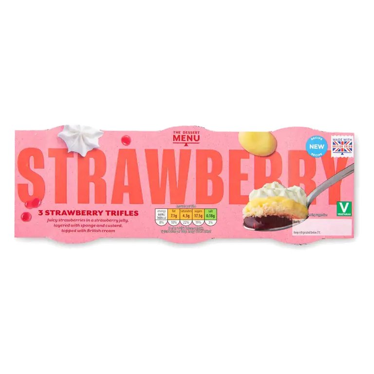 Strawberry Trifles 3 Pack