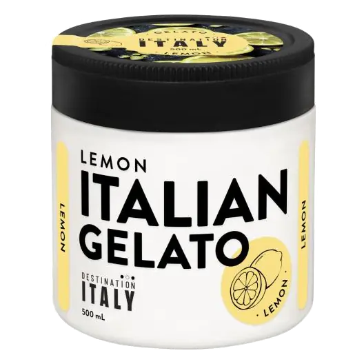 Lemon Gelato Tub