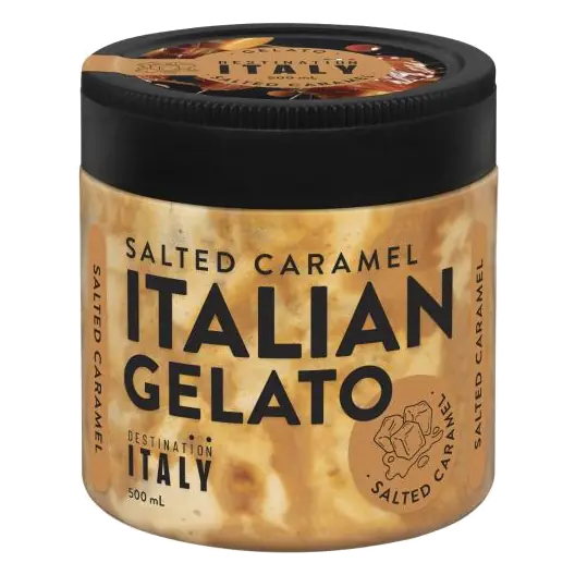 Salted Caramel Gelato Tub