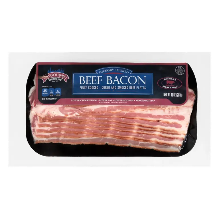 Hickory Smoked Beef Bacon