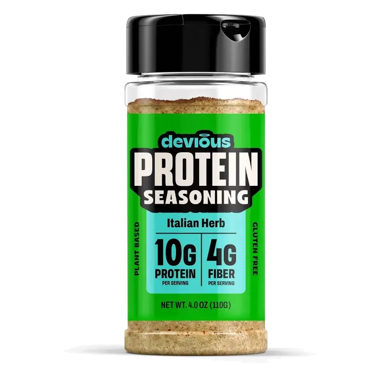 Devious Gluten Free Italian Herb Protein Seasoning, 4oz: Rosemary, Basil, Thyme, Oregano