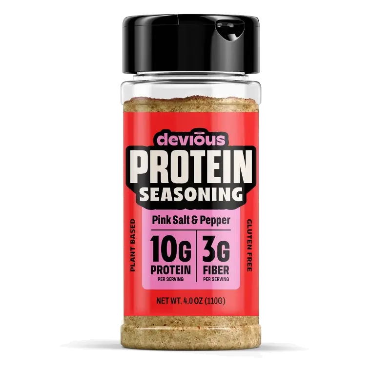 Devious Pink Salt and Pepper Protein Seasoning, 4oz