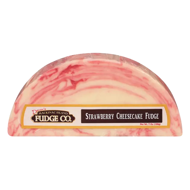 Devon's Mackinac Island Fudge Co., Strawberry Cheesecake