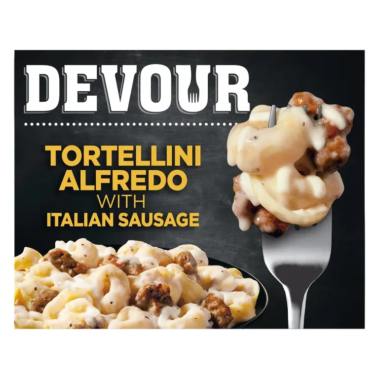 Devour Tortellini Alfredo with Italian Sausage, 11.5oz