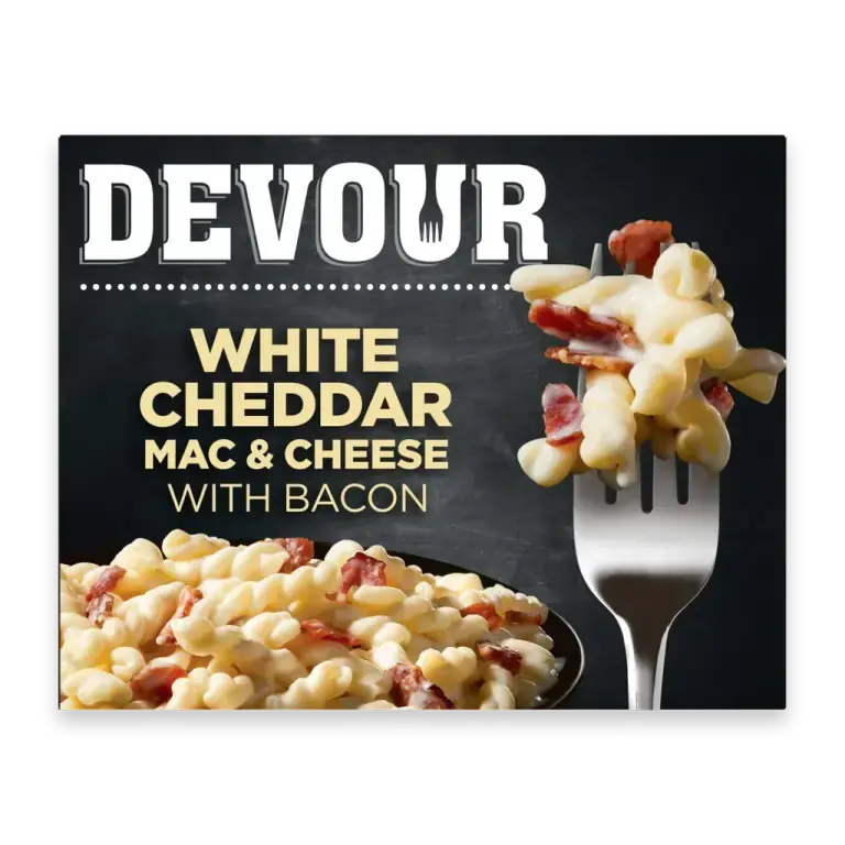 White Cheddar Mac & Cheese with Bacon