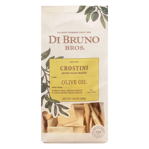 All Natural Olive Oil Artisan Crostini Crackers