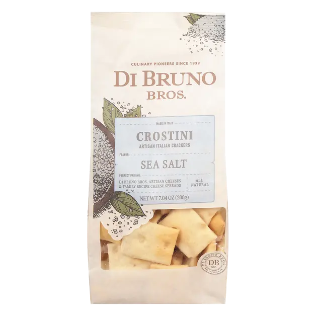 All Natural Sea Salt Artisan Crostini Crackers