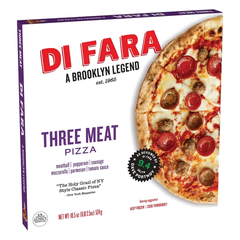 Di Fara 12" Meat Pizza, 18.5oz
