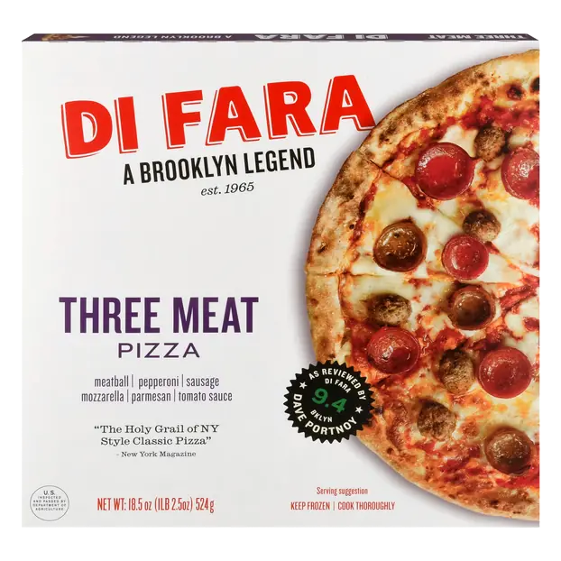 Three Meat Pizza Frozen