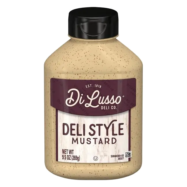 DI LUSSO Deli Style Mustard, 9.5 OZ