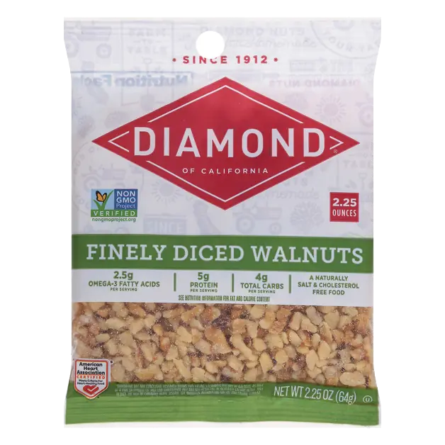 Finely Diced Walnuts