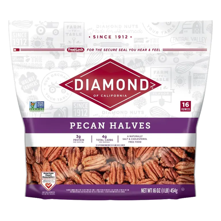 Diamond of California Pecan Halves, 16oz