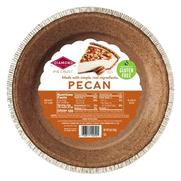 Pecan Pie Crust 9 Inch