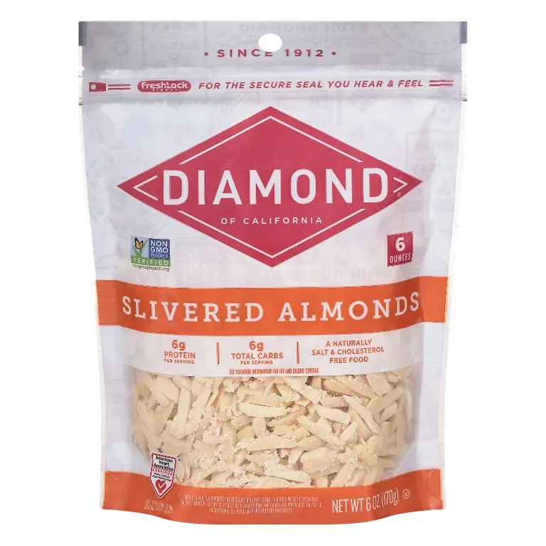 Diamond Slivered Almonds, 6oz